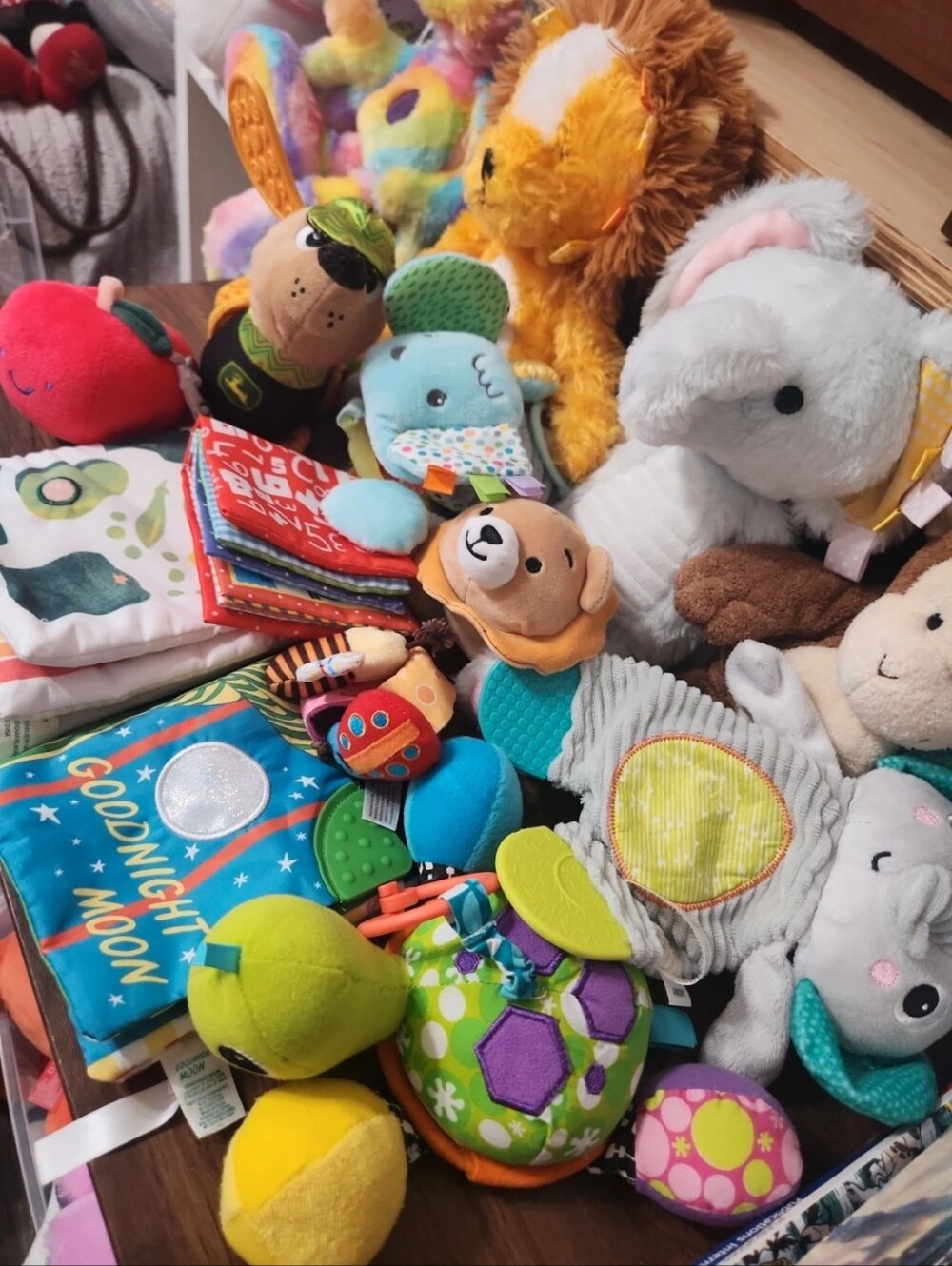 Baby Activity Toy Lot - Assorted Soft Toys